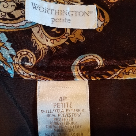 Worthington sz 4p, skater skirt - Picture 3 of 4